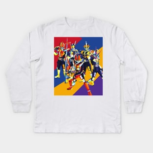 Kamen Rider Den O Kids Long Sleeve T-Shirt